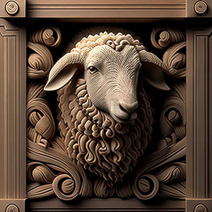 3D model sheep (STL)